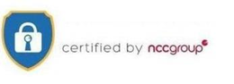 CERTIFIED BY NCCGROUP trademark