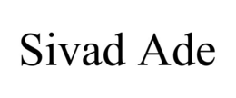 SIVAD ADE trademark