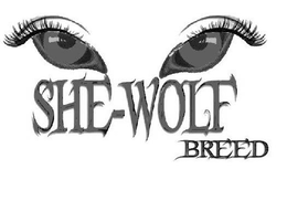 SHE-WOLF BREED trademark