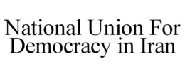 NATIONAL UNION FOR DEMOCRACY IN IRAN trademark