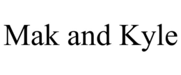 MAK AND KYLE trademark