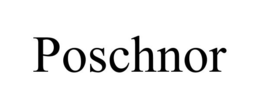 POSCHNOR trademark