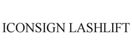ICONSIGN LASHLIFT trademark