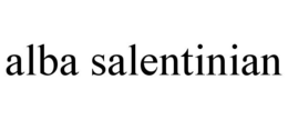 ALBA SALENTINIAN trademark