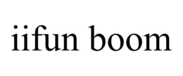 IIFUN BOOM trademark