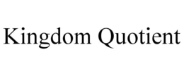 KINGDOM QUOTIENT trademark