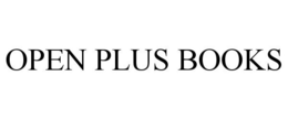 OPEN PLUS BOOKS trademark
