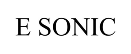 E SONIC trademark