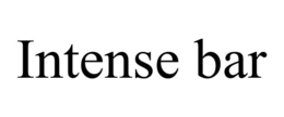 INTENSE BAR trademark