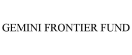 GEMINI FRONTIER FUND trademark