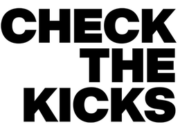 CHECK THE KICKS trademark