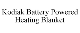 KODIAK BATTERY POWERED HEATING BLANKET trademark