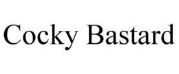 COCKY BASTARD trademark