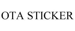 OTA STICKER trademark
