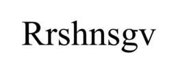 RRSHNSGV trademark