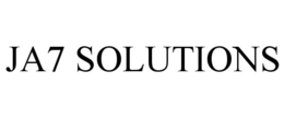 JA7 SOLUTIONS trademark