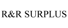 R&R SURPLUS trademark