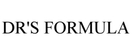 DR'S FORMULA trademark