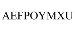 AEFPOYMXU trademark