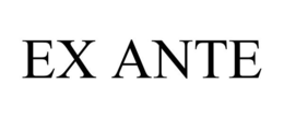 EX ANTE trademark