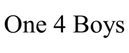 ONE 4 BOYS trademark