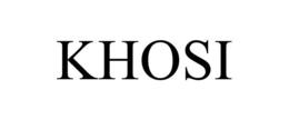 KHOSI trademark