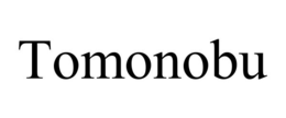 TOMONOBU trademark