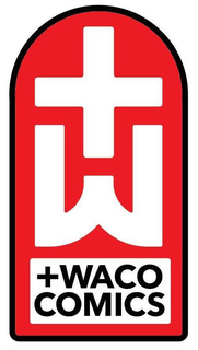 +W +WACO COMICS trademark