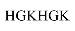 HGKHGK trademark