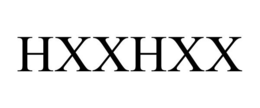 HXXHXX trademark
