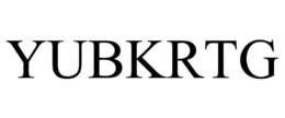 YUBKRTG trademark