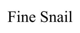 FINE SNAIL trademark