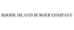 RHODE ISLAND BURGER COMPANY trademark