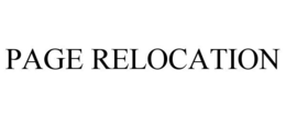PAGE RELOCATION trademark