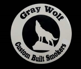 GRAY WOLF CUSTOM BUILT SMOKERS trademark