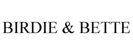 BIRDIE & BETTE trademark