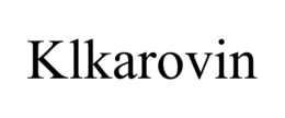 KLKAROVIN trademark