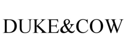 DUKE&COW trademark