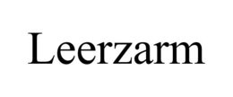 LEERZARM trademark