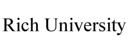 RICH UNIVERSITY trademark