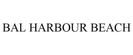 BAL HARBOUR BEACH trademark