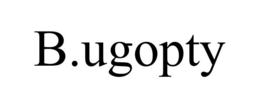 B.UGOPTY trademark