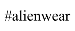 #ALIENWEAR trademark