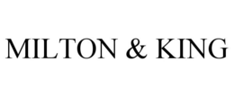 MILTON & KING trademark
