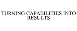 TURNING CAPABILITIES INTO RESULTS trademark