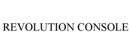 REVOLUTION CONSOLE trademark