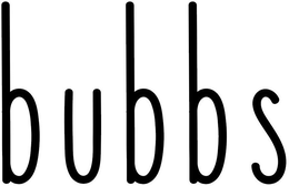 BUBBS trademark