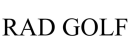 RAD GOLF trademark
