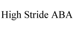 HIGH STRIDE ABA trademark