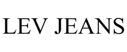 LEV JEANS trademark